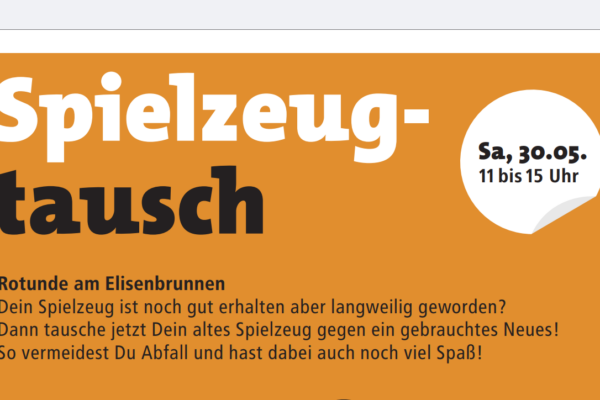Spielzeugtausch